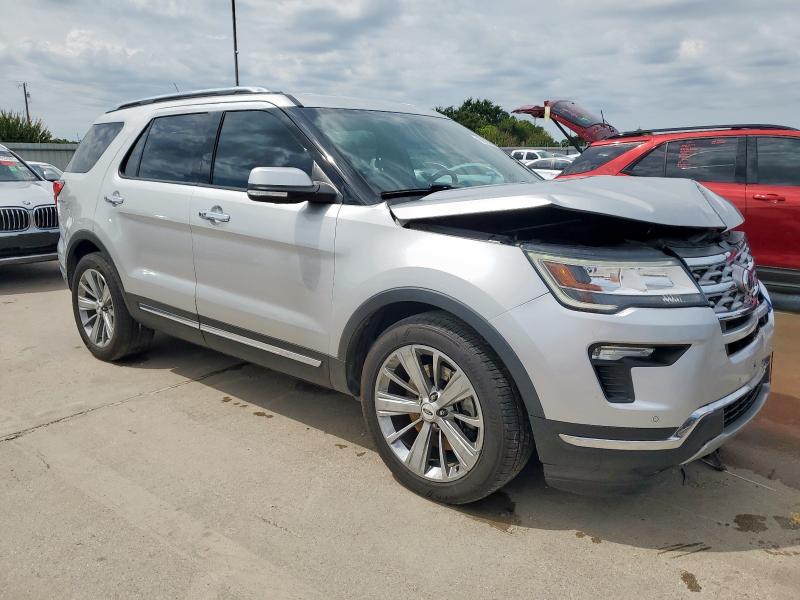 1FM5K7F85JGC26240 - 2018 FORD EXPLORER LIMITED Silber Foto 4
