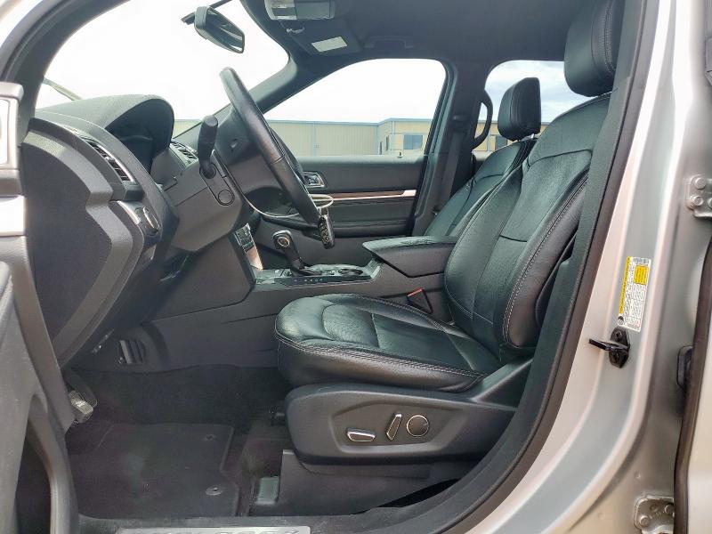 1FM5K7F85JGC26240 - 2018 FORD EXPLORER LIMITED Silber Foto 7