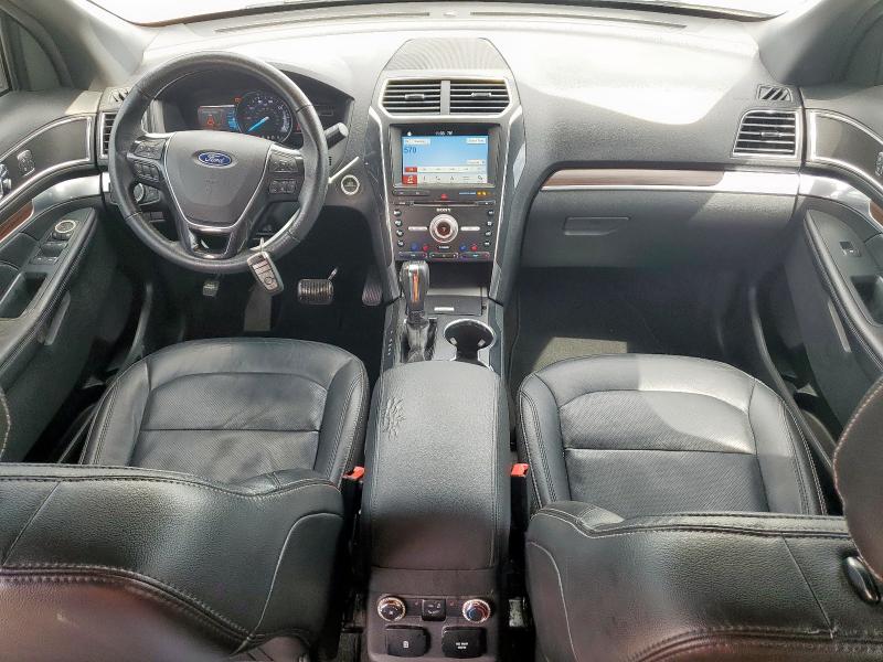 1FM5K7F85JGC26240 - 2018 FORD EXPLORER LIMITED Silber Foto 8