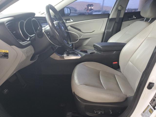 5XXGN4A70FG503330 - 2015 KIA OPTIMA EX WHITE photo 7