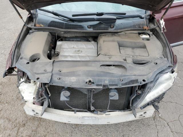 2T2BK1BA2DC171015 - 2013 LEXUS RX 350 BASE Մանուշակագույն լուսանկար 12