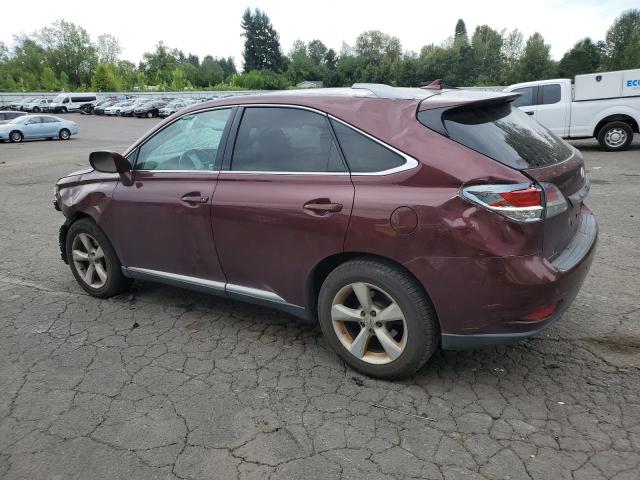 2T2BK1BA2DC171015 - 2013 LEXUS RX 350 BASE Մանուշակագույն լուսանկար 2