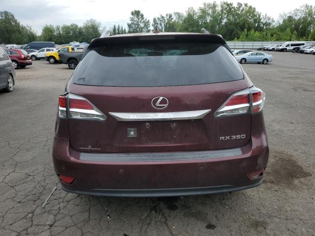 2T2BK1BA2DC171015 - 2013 LEXUS RX 350 BASE Մանուշակագույն լուսանկար 6
