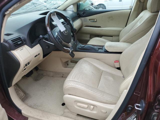 2T2BK1BA2DC171015 - 2013 LEXUS RX 350 BASE Մանուշակագույն լուսանկար 7