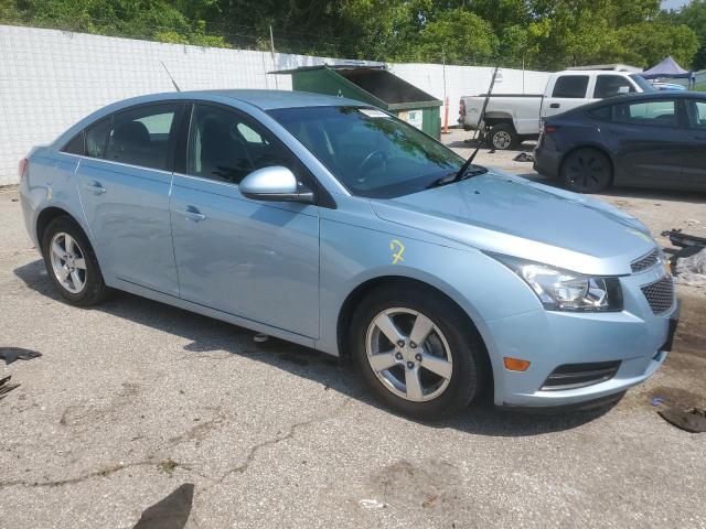 1G1PF5SC2C7218947 - 2012 CHEVROLET CRUZE LT BLUE photo 4