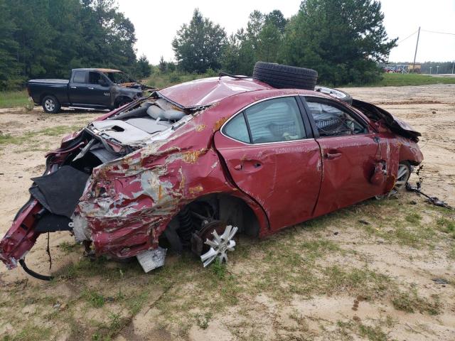 JTHBE262662000840 - 2006 LEXUS IS 350 RED photo 3