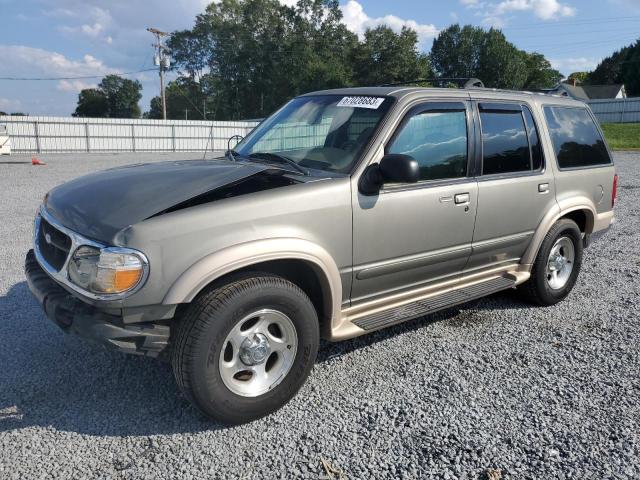 1FMDU74E41ZA31586 - 2001 FORD EXPLORER EDDIE BAUER GREEN photo 1