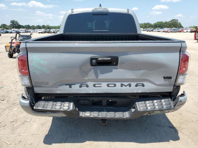 5TFAZ5CN6MX116816 - 2021 TOYOTA TACOMA DOUBLE CAB GRAY photo 6