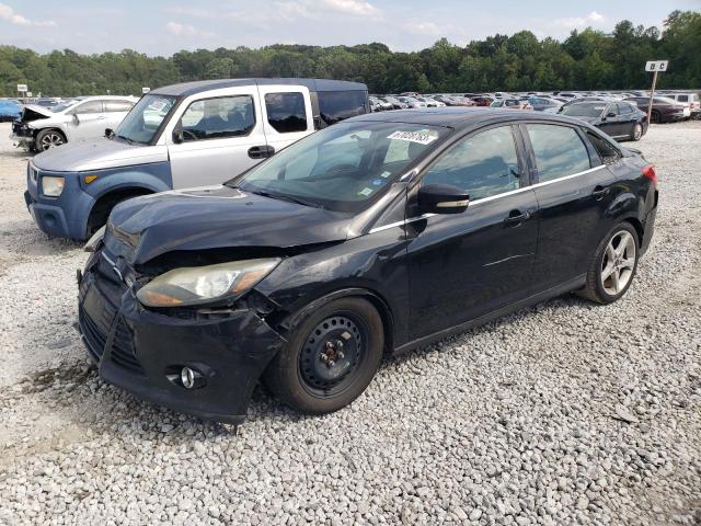 1FADP3J22EL402631 - 2014 FORD FOCUS TITANIUM BLACK photo 1