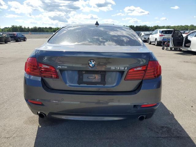 WBA5B3C55GG253144 - 2016 BMW 535 XI GRAY photo 6