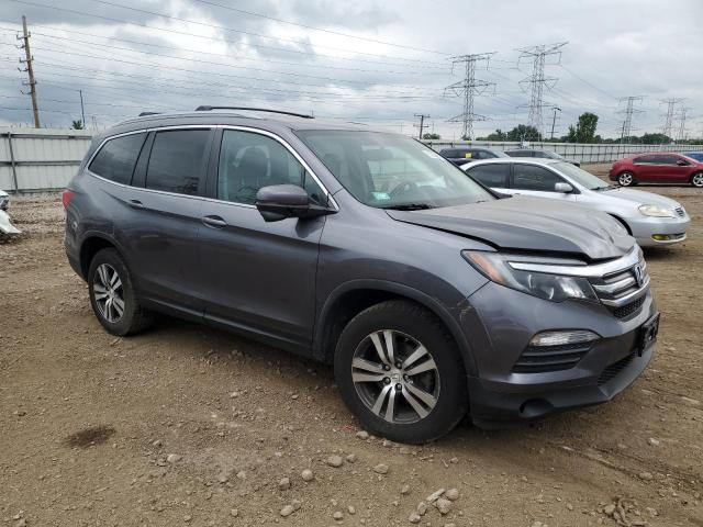 5FNYF6H56GB077441 - 2016 HONDA PILOT EXL GRAY photo 4