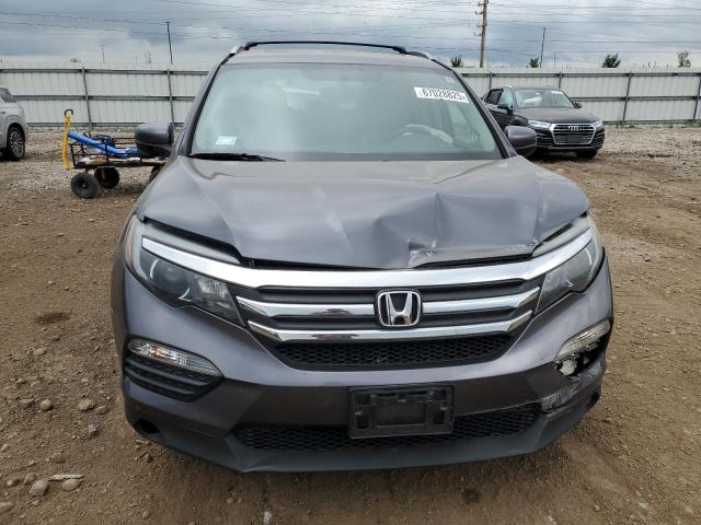 5FNYF6H56GB077441 - 2016 HONDA PILOT EXL GRAY photo 5