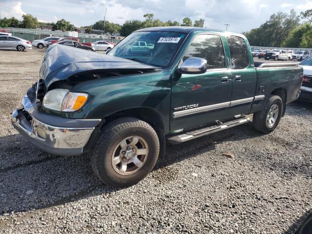 5TBRT34111S133019 - 2001 TOYOTA TUNDRA ACCESS CAB მწვანე ფოტო 1