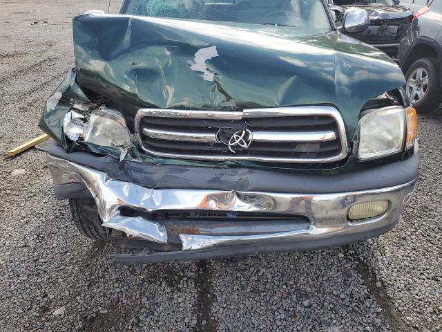 5TBRT34111S133019 - 2001 TOYOTA TUNDRA ACCESS CAB მწვანე ფოტო 11