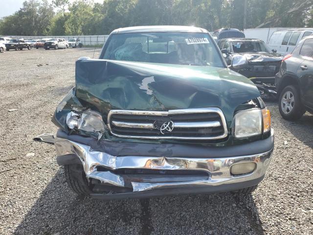 5TBRT34111S133019 - 2001 TOYOTA TUNDRA ACCESS CAB მწვანე ფოტო 5