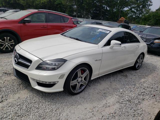 WDDLJ7EB6CA040519 - 2012 MERCEDES-BENZ CLS 63 AMG WHITE photo 1