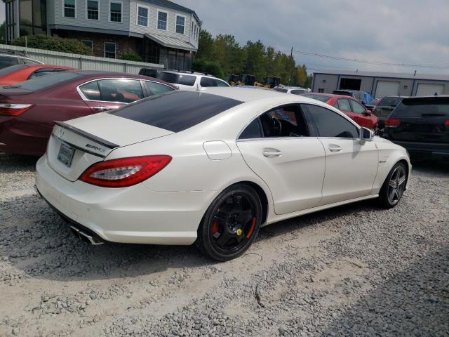 WDDLJ7EB6CA040519 - 2012 MERCEDES-BENZ CLS 63 AMG WHITE photo 3