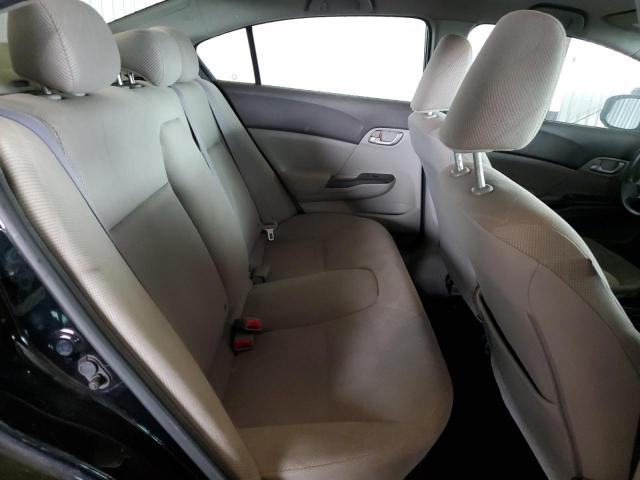 19XFB2F51CE308731 - 2012 HONDA CIVIC LX BLACK photo 10