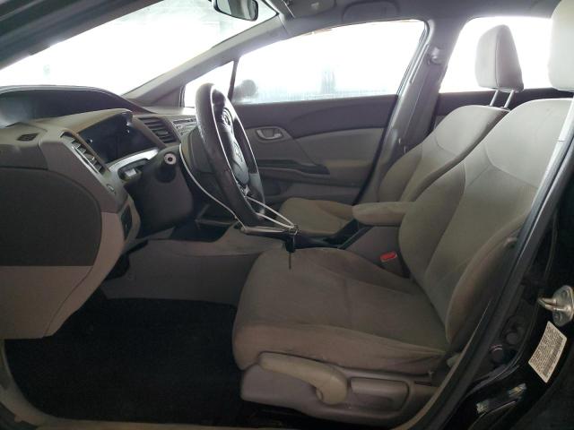 19XFB2F51CE308731 - 2012 HONDA CIVIC LX BLACK photo 7