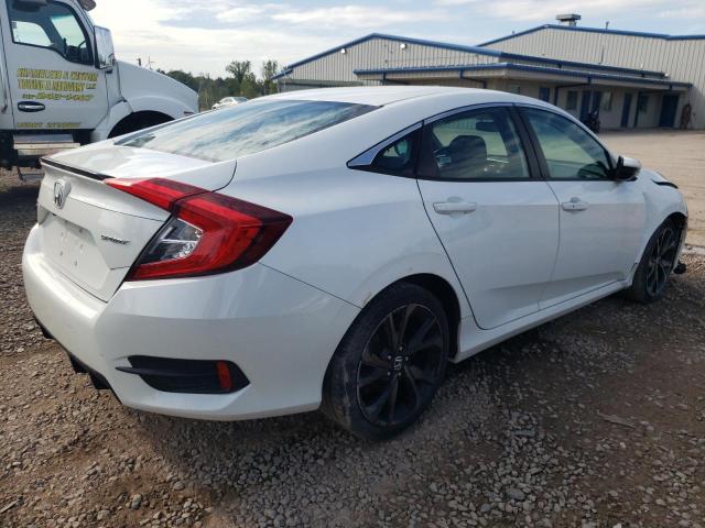 2HGFC2F83LH552653 - 2020 HONDA CIVIC SPORT თეთრი ფოტო 3