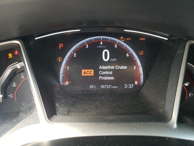 2HGFC2F83LH552653 - 2020 HONDA CIVIC SPORT თეთრი ფოტო 9