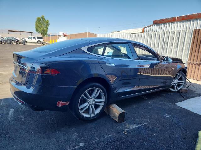 5YJSA1E24FF116267 - 2015 TESLA MODEL S Сұр фото 3