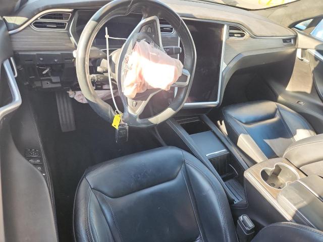 5YJSA1E24FF116267 - 2015 TESLA MODEL S Сұр фото 8