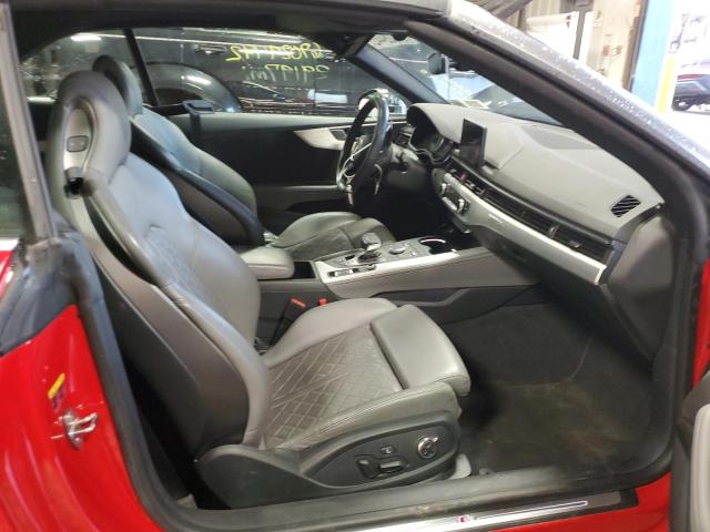 WAUY4GF50JN013318 - 2018 AUDI S5 PREMIUM PLUS 红色 照片 5