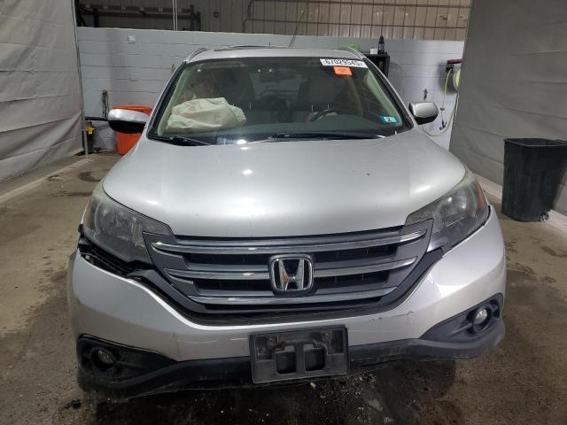JHLRM4H75CC001381 - 2012 HONDA CR-V EXL SILVER photo 5