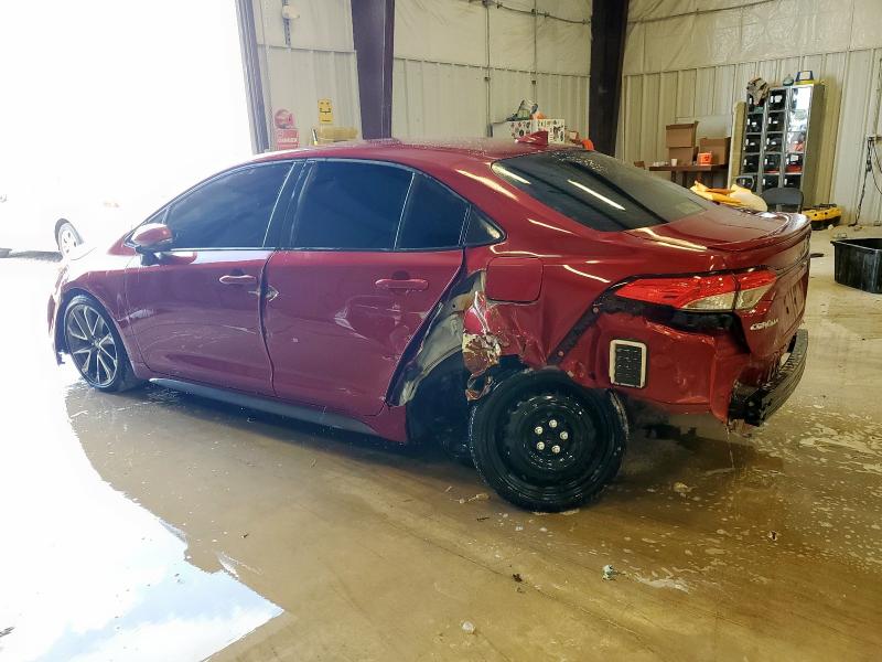 JTDS4MCE9NJ091198 - 2022 TOYOTA COROLLA SE 红色 照片 2