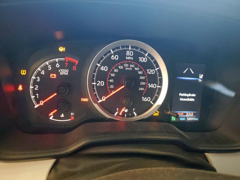 JTDS4MCE9NJ091198 - 2022 TOYOTA COROLLA SE 红色 照片 9