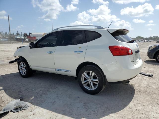 JN8AS5MT0DW530265 - 2013 NISSAN ROGUE S WHITE photo 2