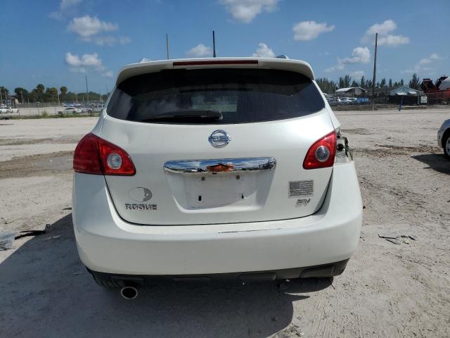 JN8AS5MT0DW530265 - 2013 NISSAN ROGUE S WHITE photo 6