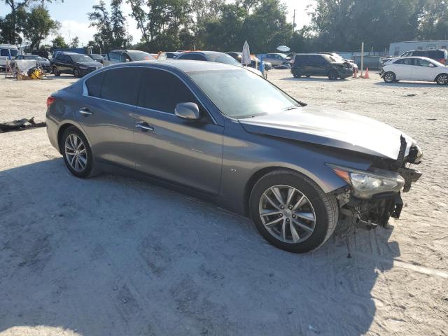 JN1BV7AP5FM358276 - 2015 INFINITI Q50 BASE 灰色 照片 4