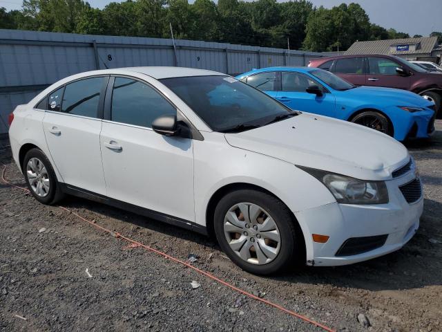 1G1PC5SH9C7188544 - 2012 CHEVROLET CRUZE LS WHITE photo 4