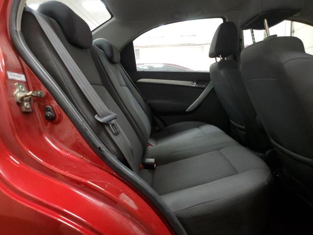 KL1TD5DE1AB105339 - 2010 CHEVROLET AVEO LS RED photo 10