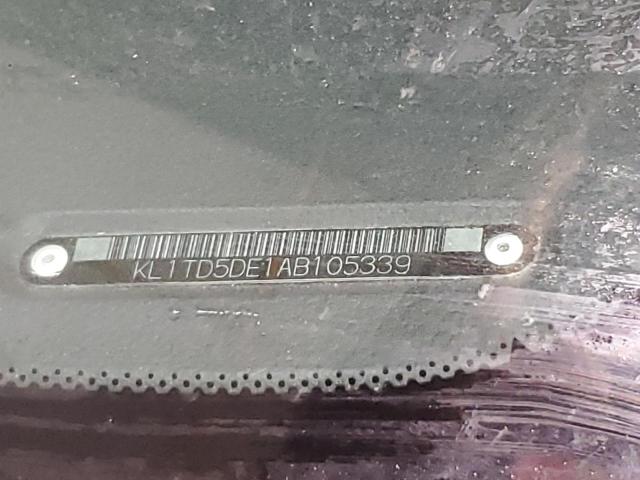 KL1TD5DE1AB105339 - 2010 CHEVROLET AVEO LS RED photo 12