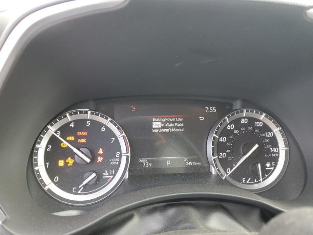 5TDGZRAH8NS126916 - 2022 TOYOTA HIGHLANDER XLE SILVER photo 9