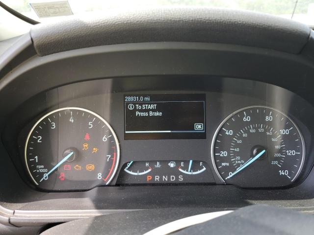 MAJ6S3GL2KC308705 - 2019 FORD ECOSPORT SE SILVER photo 9