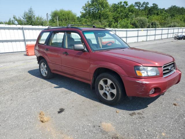 JF1SG65673H760233 - 2003 SUBARU FORESTER 2.5XS წითელი ფოტო 4