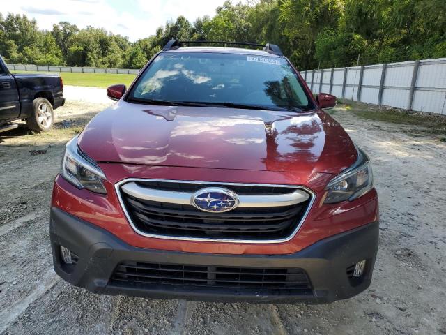 4S4BTACC4L3201765 - 2020 SUBARU OUTBACK PREMIUM RED photo 5