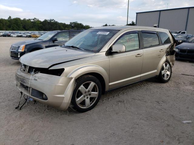 3D4GG57V89T503223 - 2009 DODGE JOURNEY SXT GOLD photo 1