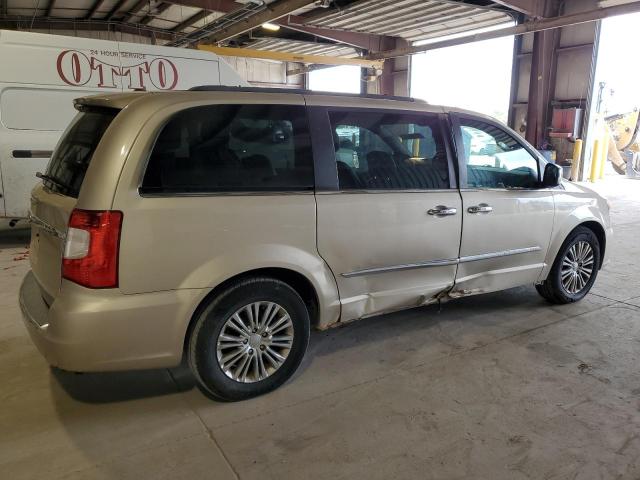 2C4RC1CG1DR683223 - 2013 CHRYSLER TOWN & COU TOURING L GOLD photo 3