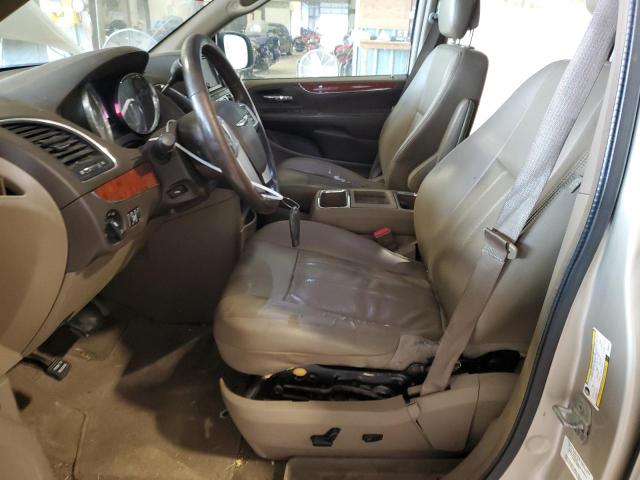 2C4RC1CG1DR683223 - 2013 CHRYSLER TOWN & COU TOURING L GOLD photo 7