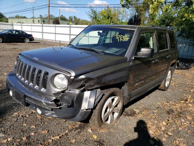 1C4NJRFB8CD538393 - 2012 JEEP PATRIOT LATITUDE GRAY photo 1