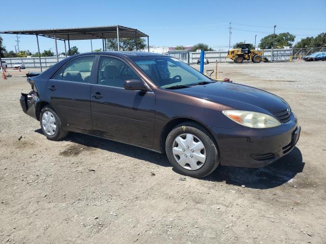 JTDBE32K330157889 - 2003 TOYOTA CAMRY LE PURPLE photo 4