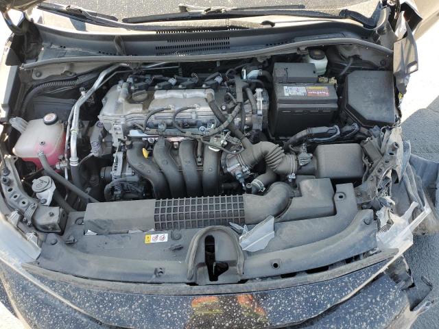 5YFEPMAE2MP165627 - 2021 TOYOTA COROLLA LE GRAY photo 11