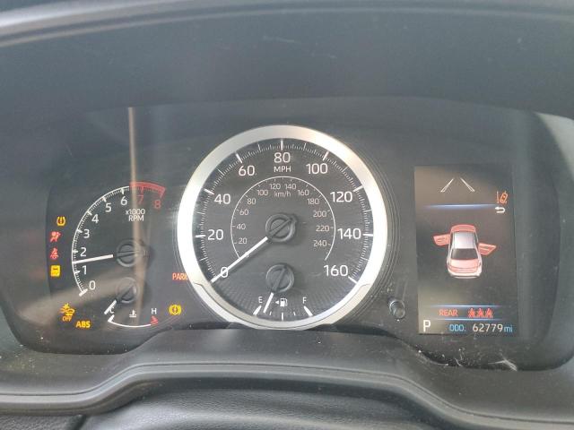 5YFEPMAE2MP165627 - 2021 TOYOTA COROLLA LE GRAY photo 9