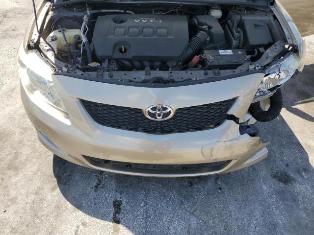 1NXBU40E89Z027836 - 2009 TOYOTA COROLLA BASE 米色 照片 11