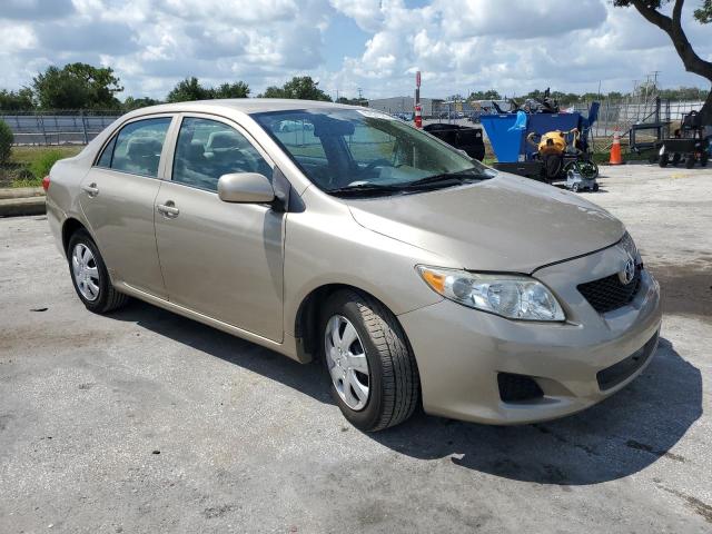 1NXBU40E89Z027836 - 2009 TOYOTA COROLLA BASE 米色 照片 4